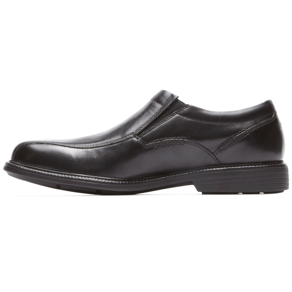 Sapato Vela Rockport Homem Pretas - Charles Road - 41370BXGI